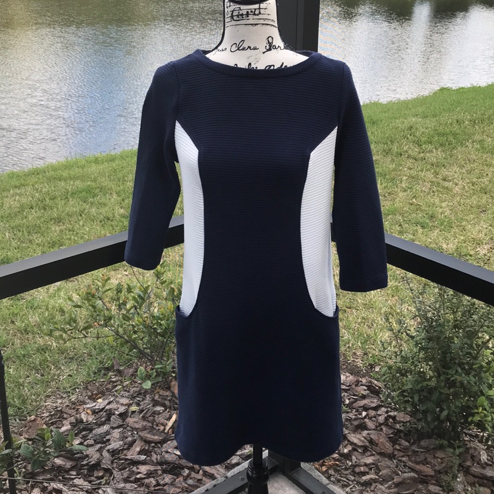 Boden color block dress